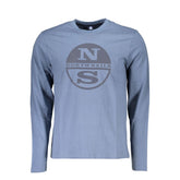 North Sails Blue Cotton T-Shirt -   -  North Sails.